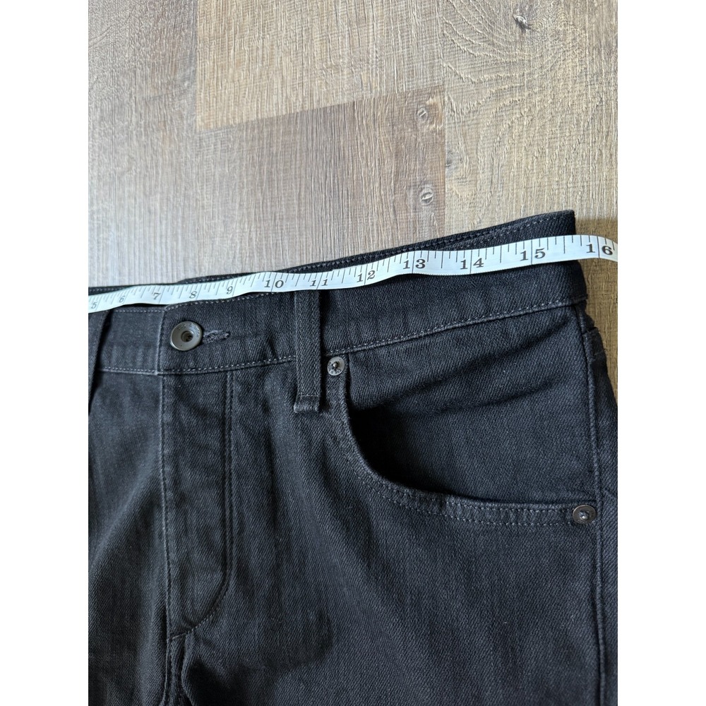 Rag & Bone Men's Jeans Sz 30x30 Black Fit 2 Slim Button Fly Stretch‎ Denim Pants - Picture 3 of 11